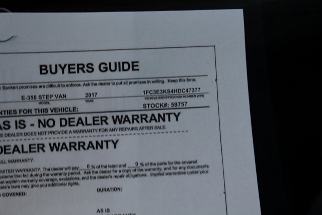 2017 Ford E-350SD Base