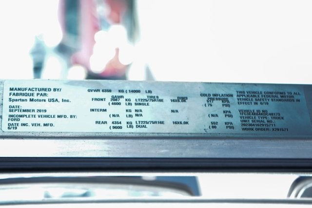 2019 Ford E-450SD Base