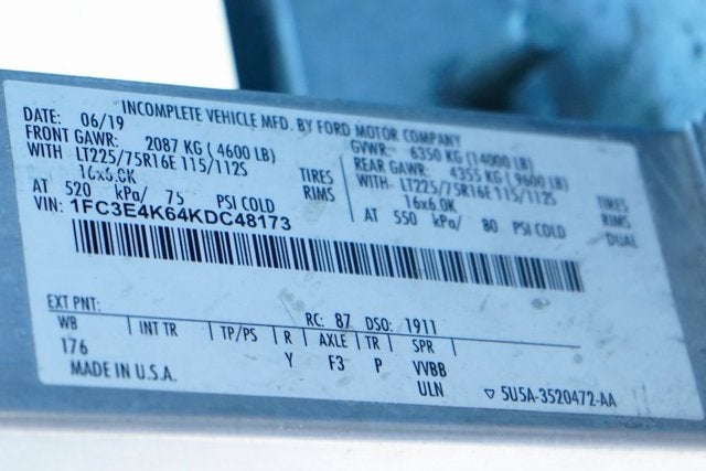 2019 Ford E-450SD Base