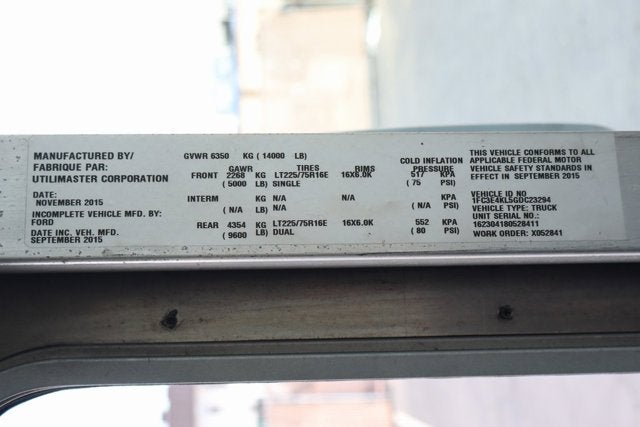 2016 Ford E-450SD Base