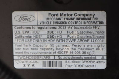 2013 Ford E-450SD Base