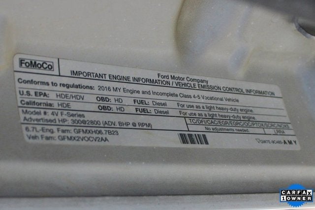 2016 Ford F-450SD XL