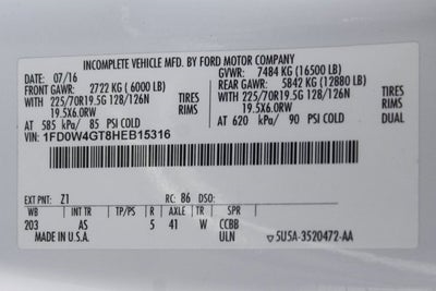 2017 Ford F-450SD XL