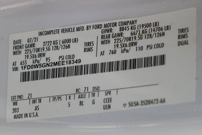 2021 Ford F-550SD XL