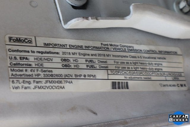 2018 Ford F-550SD XL