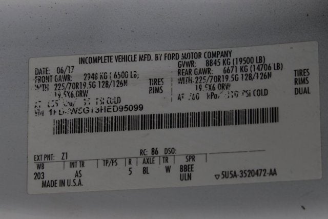 2017 Ford F-550SD XL