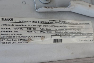 2018 Ford F-550SD XL