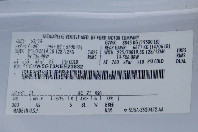 2019 Ford F-550SD XL