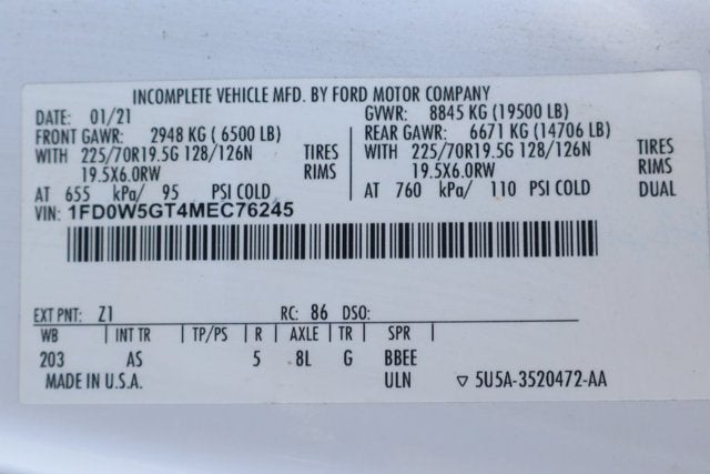 2021 Ford F-550SD XL