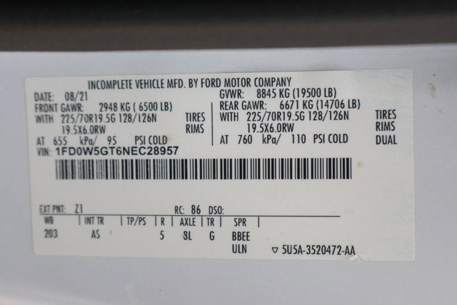 2022 Ford F-550SD XL