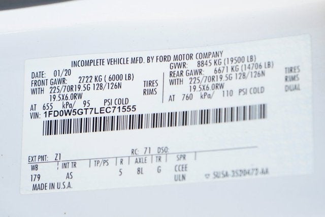 2020 Ford F-550SD XL