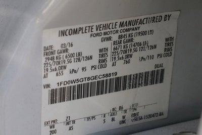 2016 Ford F-550SD XL