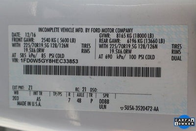 2017 Ford F-550SD XL