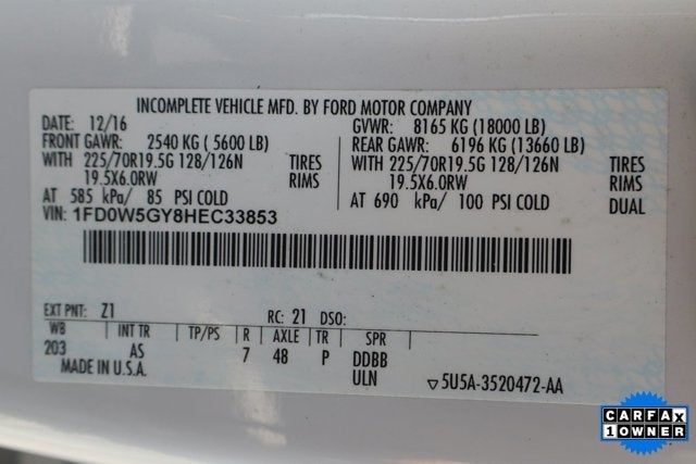 2017 Ford F-550SD XL