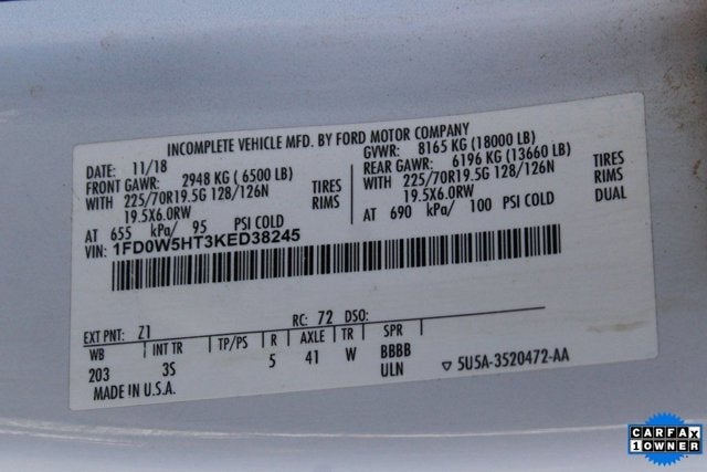 2019 Ford F-550SD XLT