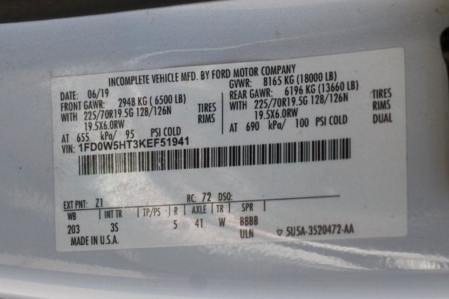 2019 Ford F-550SD XLT