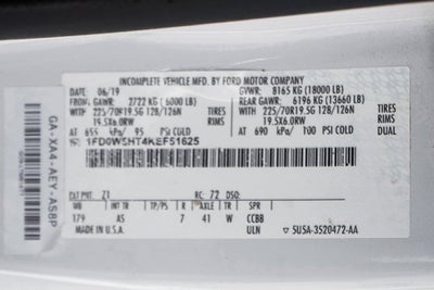 2019 Ford F-550SD XL