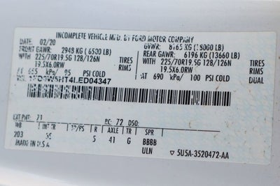 2020 Ford F-550SD XLT