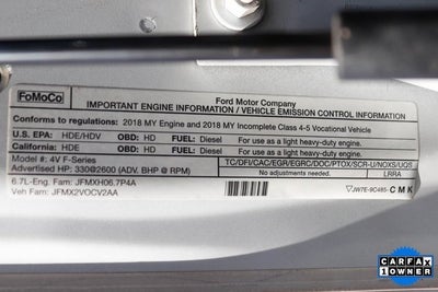 2018 Ford F-550SD XLT