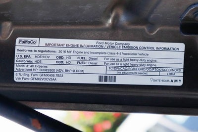 2016 Ford F-550SD XLT