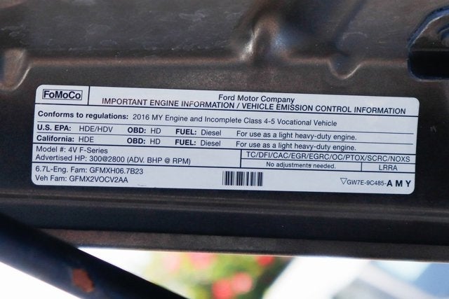 2016 Ford F-550SD XLT