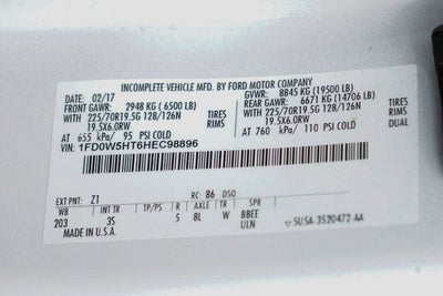 2017 Ford F-550SD XLT