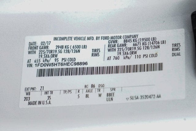 2017 Ford F-550SD XLT