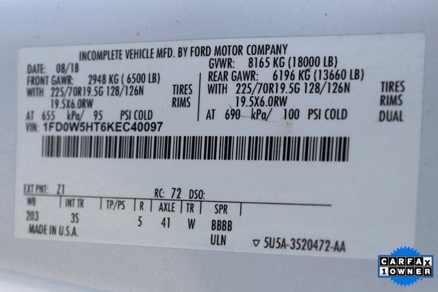 2019 Ford F-550SD XLT