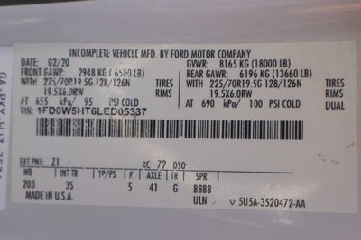 2020 Ford F-550SD XLT