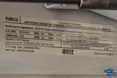 2018 Ford F-550SD XLT