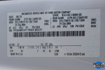 2019 Ford F-550SD XL