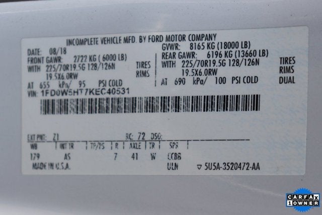 2019 Ford F-550SD XL