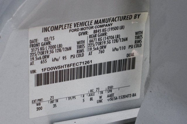 2015 Ford F-550SD XLT