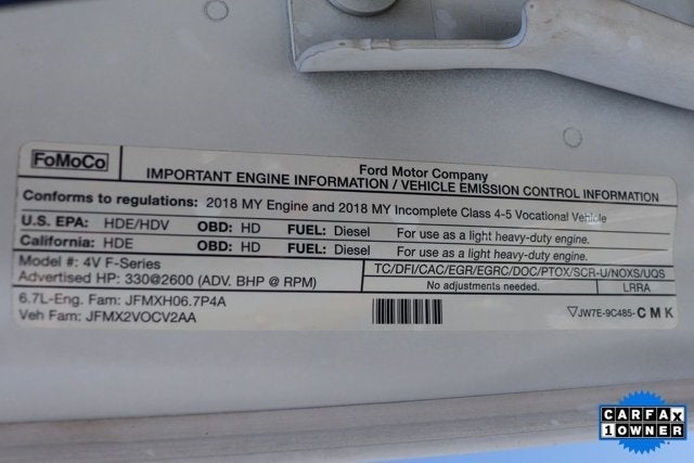 2018 Ford F-550SD XLT