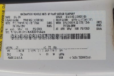 2019 Ford F-550SD XLT