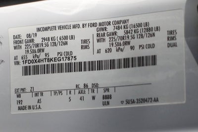 2019 Ford F-450SD XL