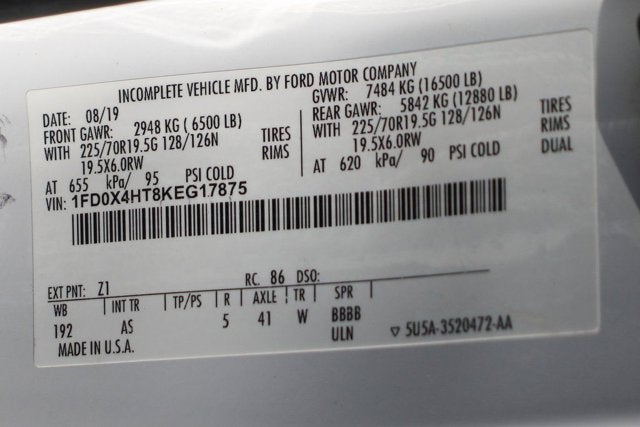 2019 Ford F-450SD XL