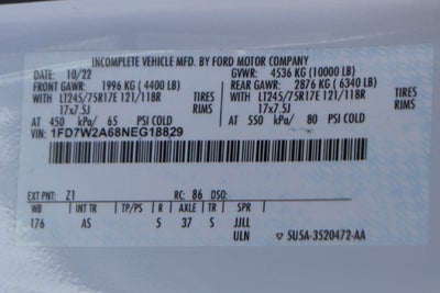 2022 Ford F-250SD XL