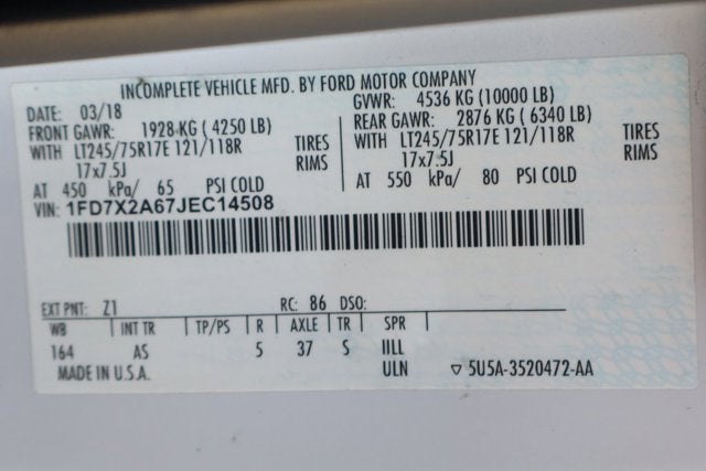 2018 Ford F-250SD XL