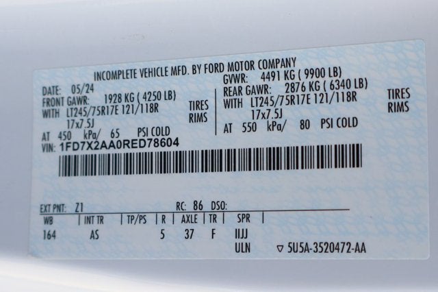2024 Ford Super Duty F-250 SRW XL
