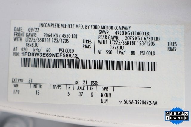 2022 Ford Super Duty F-350 SRW XL