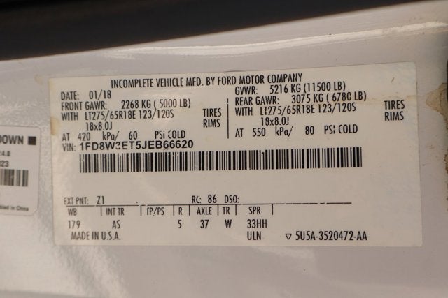 2018 Ford F-350SD XL