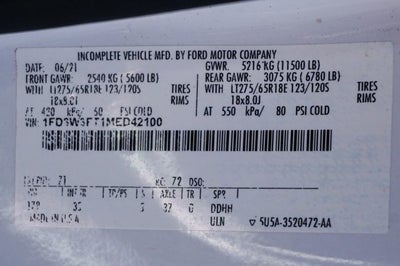 2021 Ford F-350SD XLT