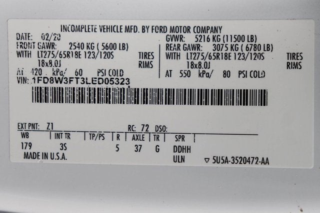 2020 Ford F-350SD XLT