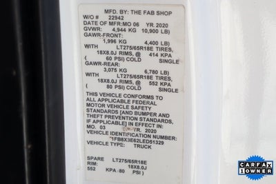 2020 Ford Super Duty F-350 SRW XL