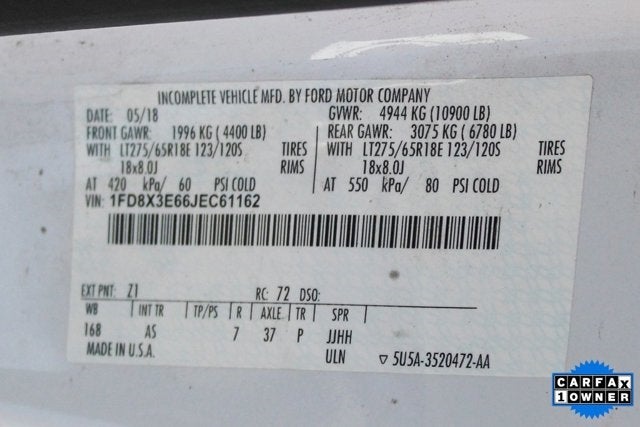 2018 Ford Super Duty F-350 SRW XL