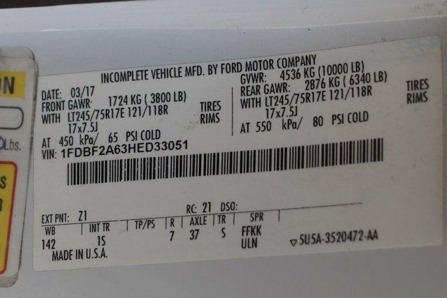 2017 Ford Super Duty F-250 SRW XL