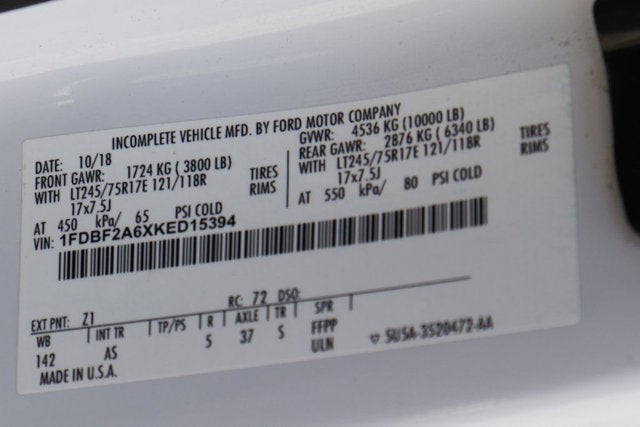 2019 Ford F-250SD XL