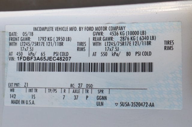 2018 Ford F-350SD XL