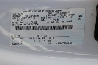 2018 Ford F-350SD XL